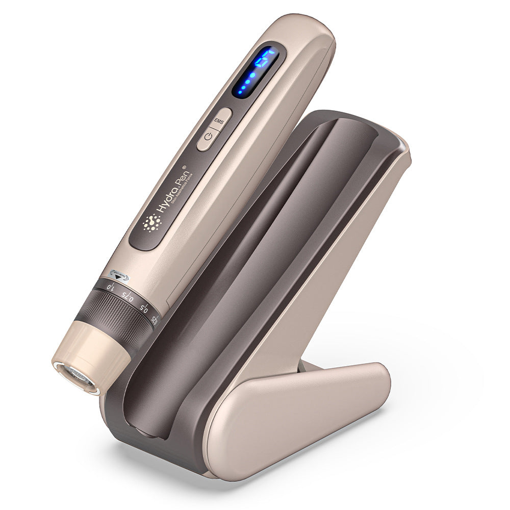 Hydra Pen H5 цвета золотистый шампань с картриджем, защитным колпачком и подставкой