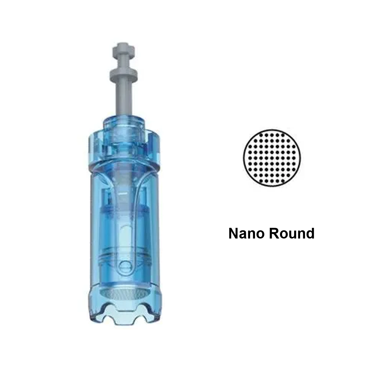 Сменный картридж Nano Round для Dr. Pen A11, M8s, A9 и A8S со схемой круглой насадки